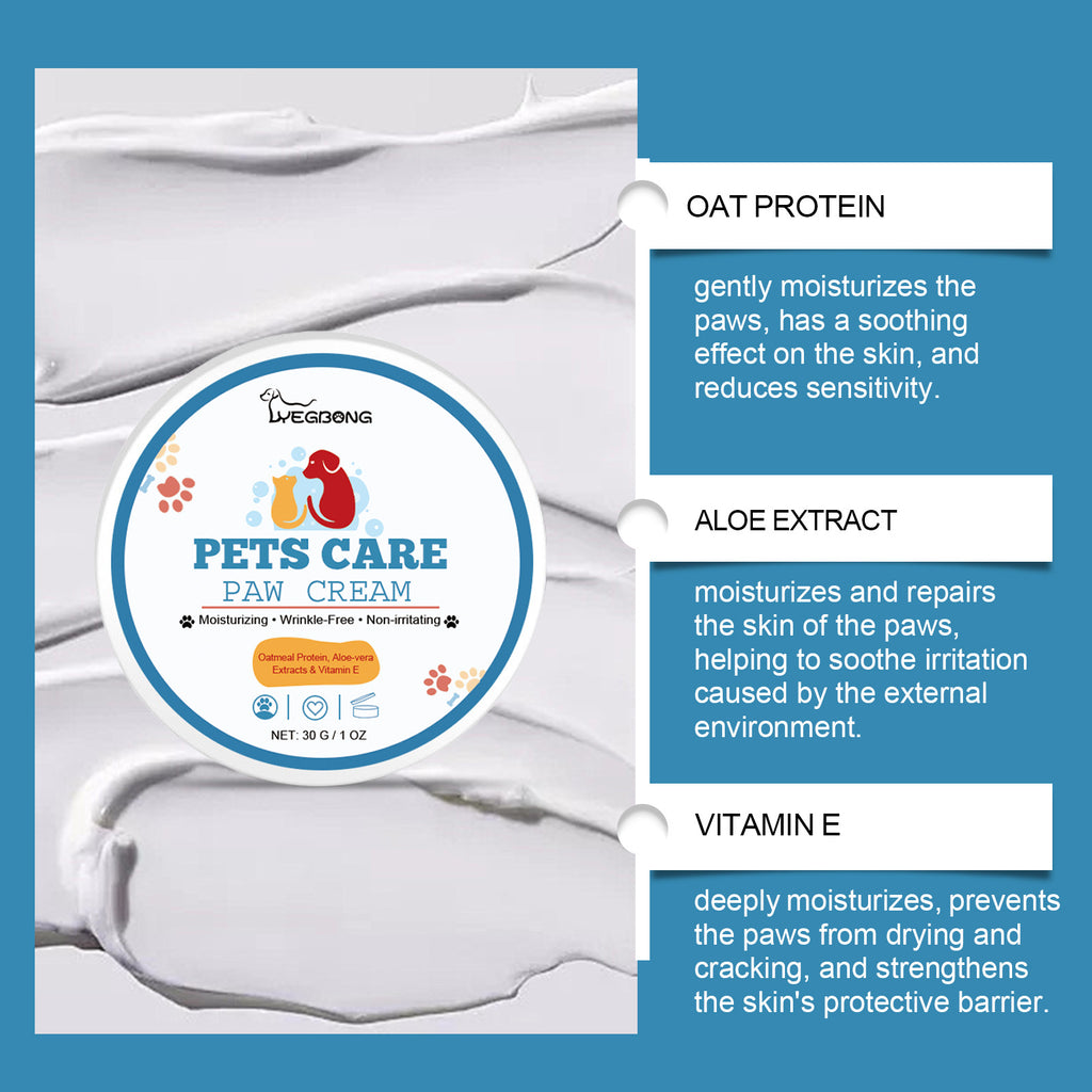 Pet Paw Care Cream Deep Moisturizing