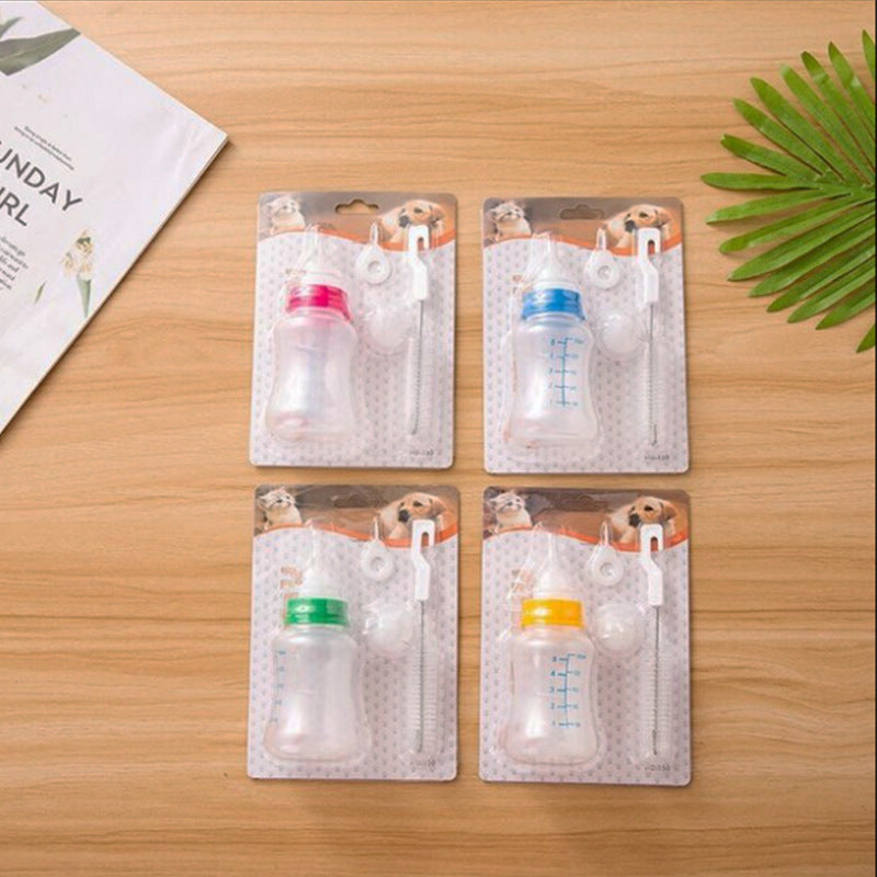 Pet Multi-Pacifier Soft Spout With Bottle Brush 3-Piece Set