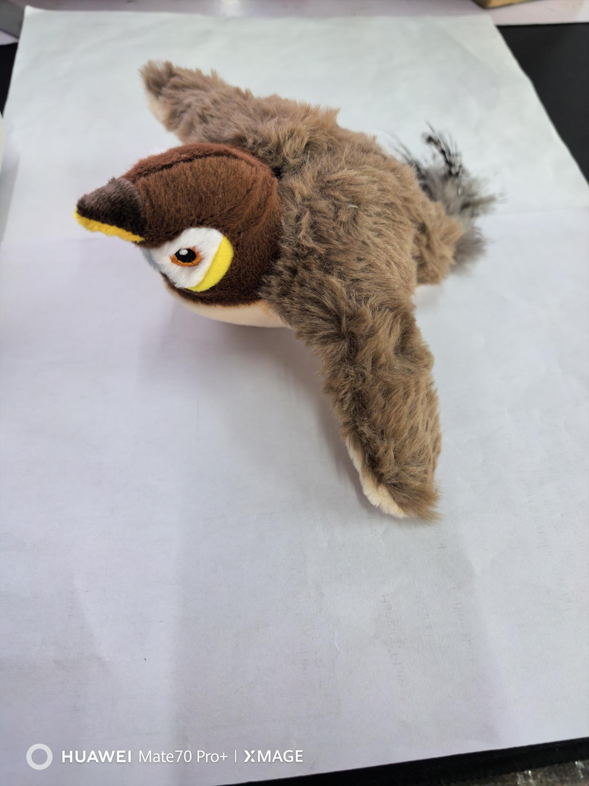Pet Plush Toy Making Sound Electric Fish Jumping Winged Bird