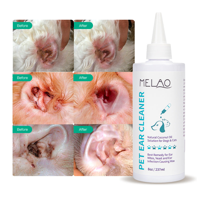 Pet Ear Cleaning Liquid 237ml Cat And Dog