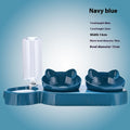 Food Basin Double Bowl Protective Cervical Spine Automatic Drinking Bowl Pet Supplies